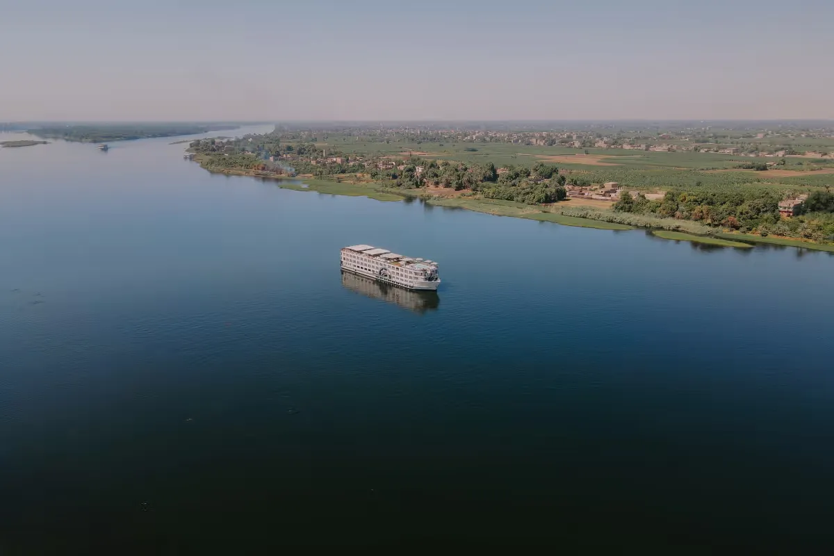 Exterior view of the Lady Carol Nile Cruise Nile cruise ship